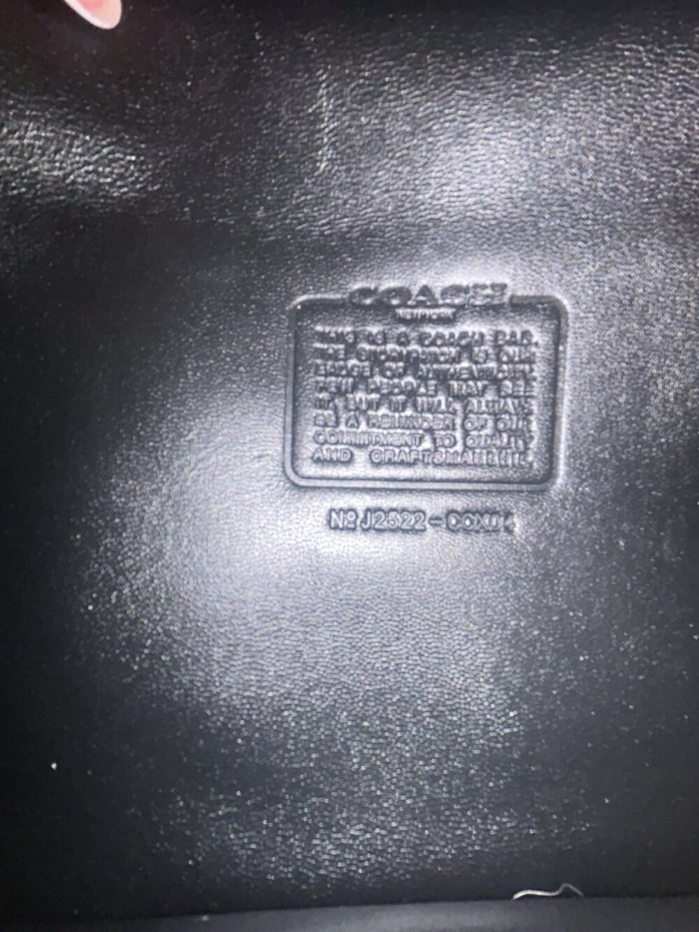 Coach Tabby Shoulder Bag 26 Black Leather #CCX04 - Picture 4 of 4
